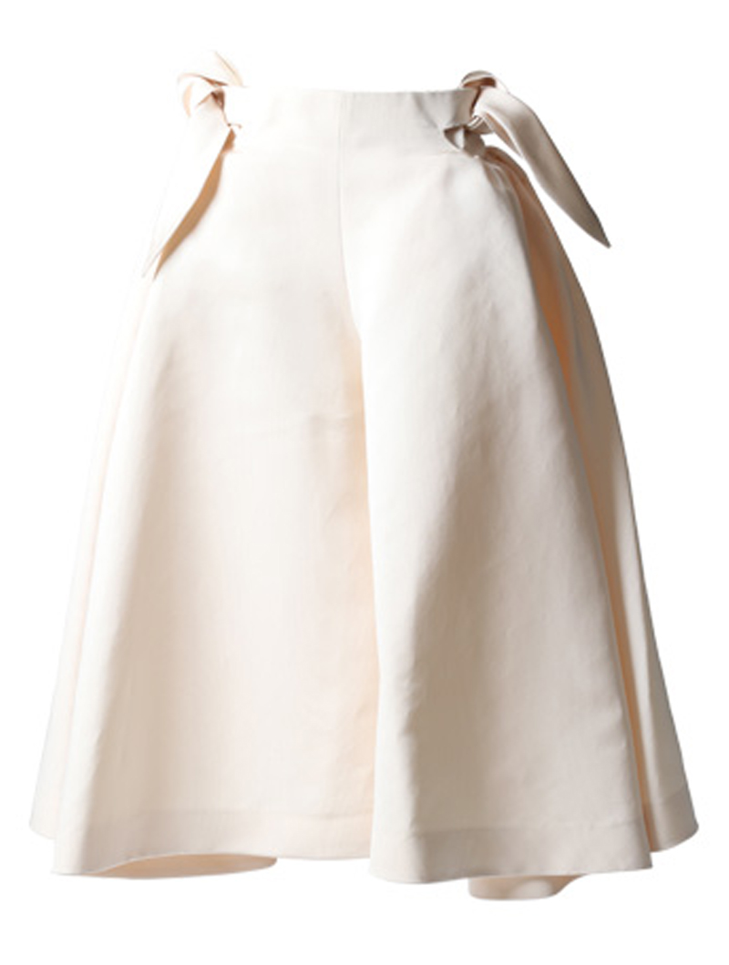 デルポソ(Delpozo)ワイドパンツ(38)-アイボリー