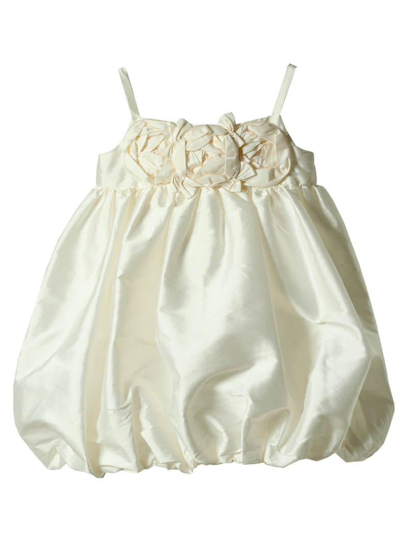 ユーエス・エンジェルズ(Us Angels)| 子供ドレス バルーンスカート ドレス(110cm)-ホワイト